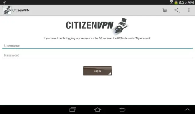 CitizenVPN android App screenshot 0