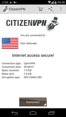 CitizenVPN android App screenshot 12