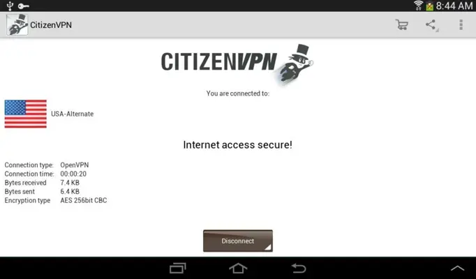 CitizenVPN android App screenshot 5